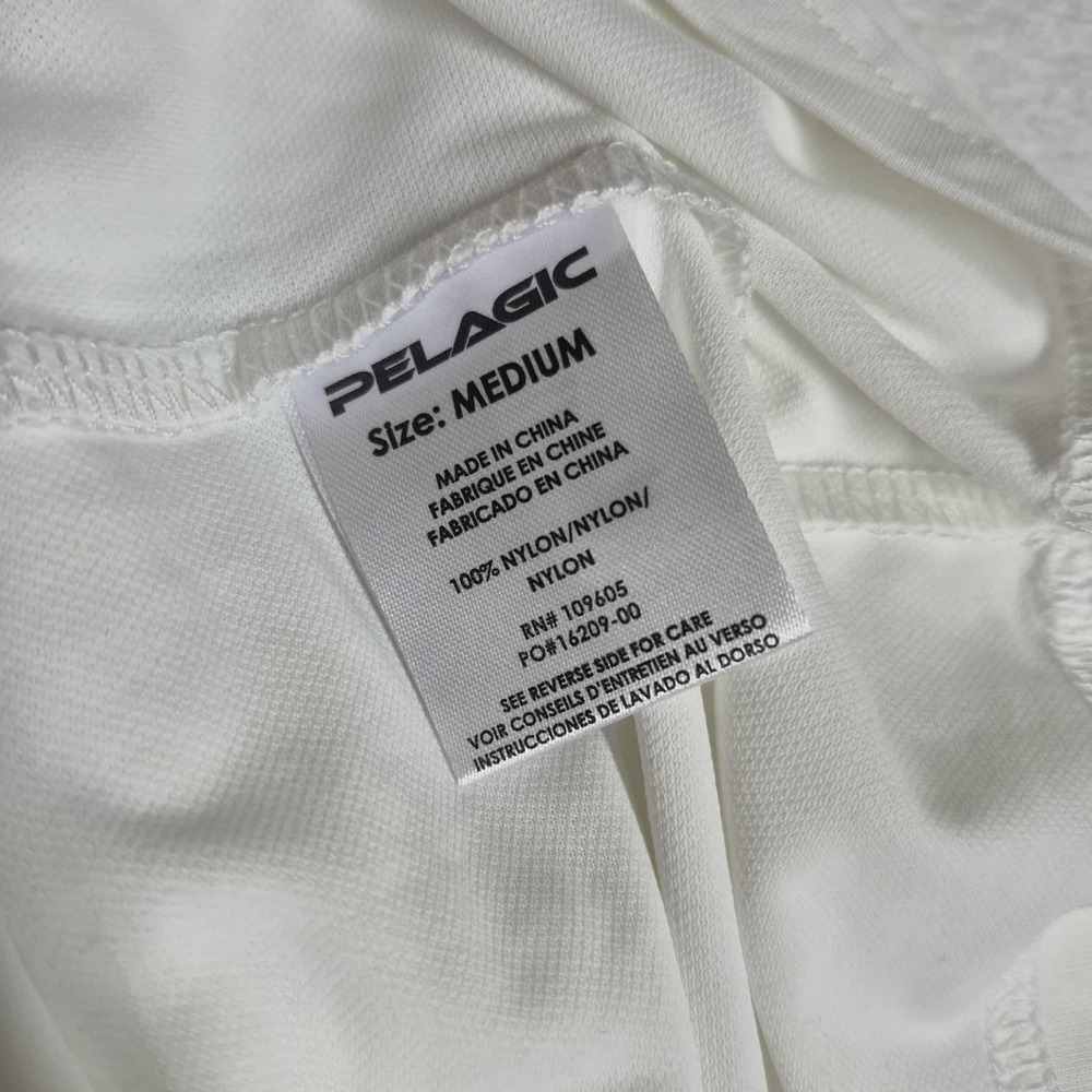 Pelagic Aquatek Gyotaku Long Sleeve Tee Shirt Men's Medium White Fishing NWT - Picture 7 of 12